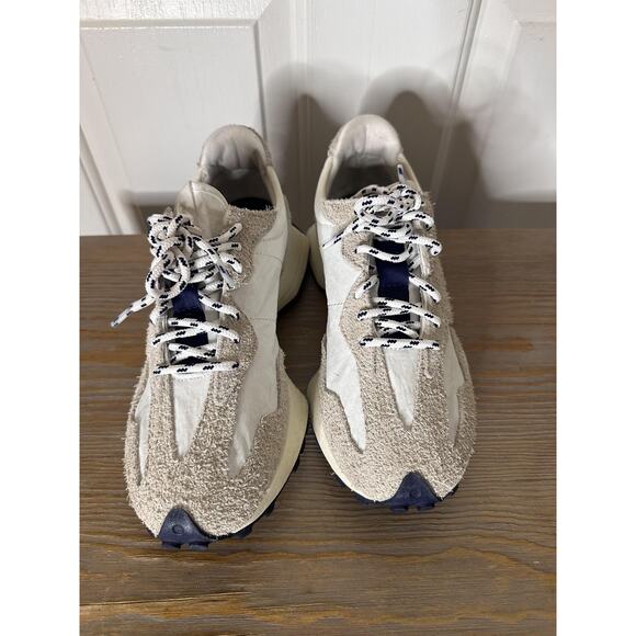 New Balance 327 Shoes Mens Size 7 Beige White Suede Colorblock Sneakers MS327RF1 - Picture 10 of 13